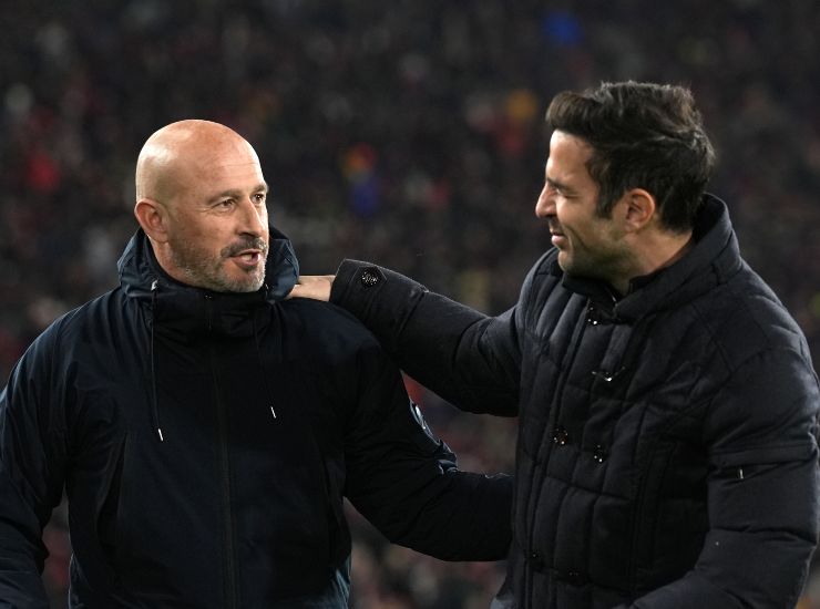 Conte e Fabregas si salutano