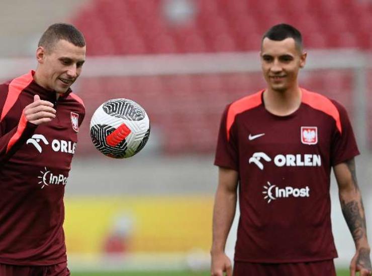 Kiwior durante un allenamento