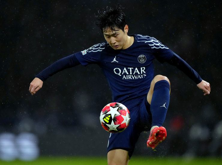 Lee durante una partita