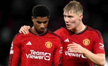 Hojlund e Rashford insieme