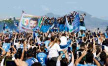 Il Napoli festeggia lo Scudetto