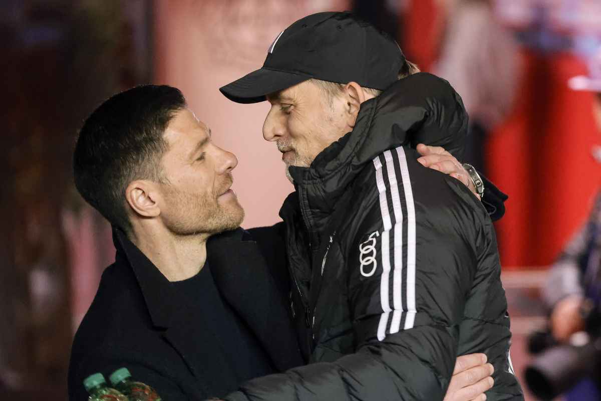 Xabi Alonso insieme a Tuchel