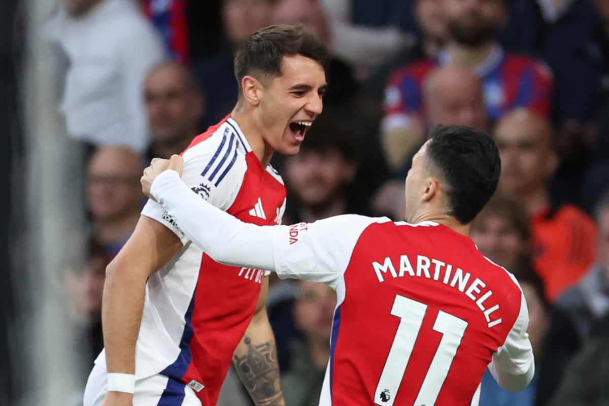 Arsenal esultanza