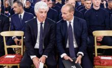 Gian Piero Gasperini e Massimiliano Allegri