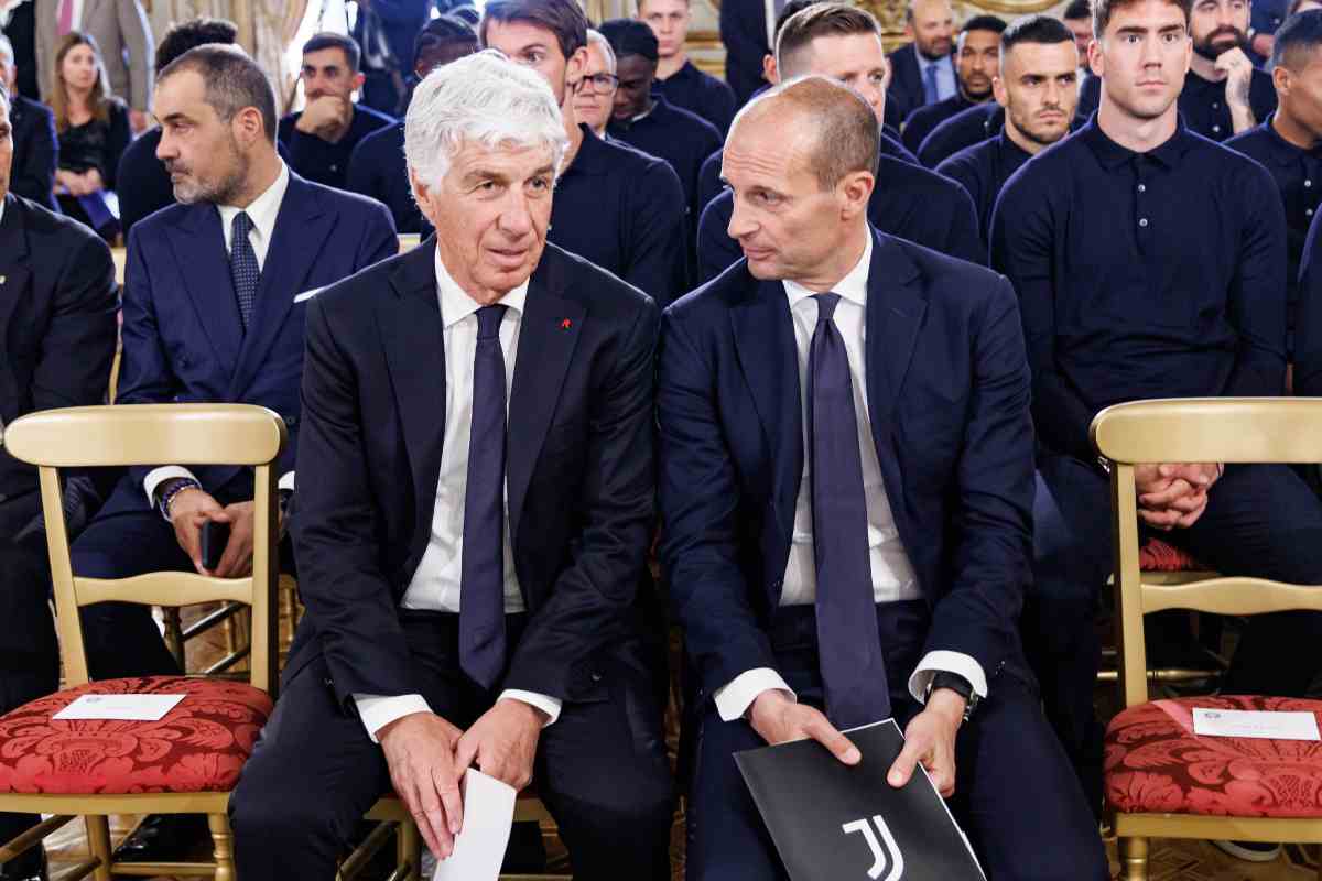 Gian Piero Gasperini e Massimiliano Allegri