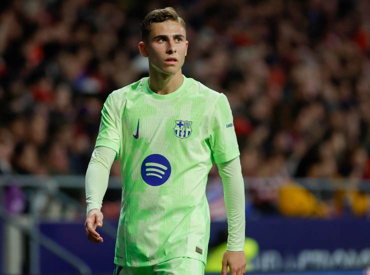 Fermin Lopez durante una partita