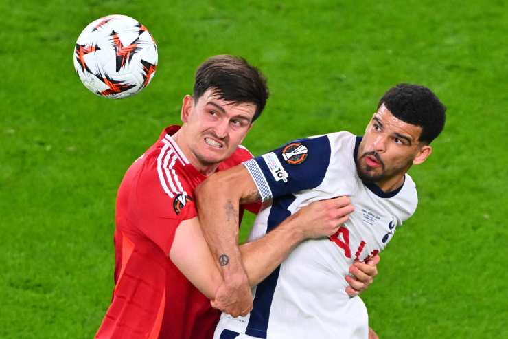 Harry Maguire in azione