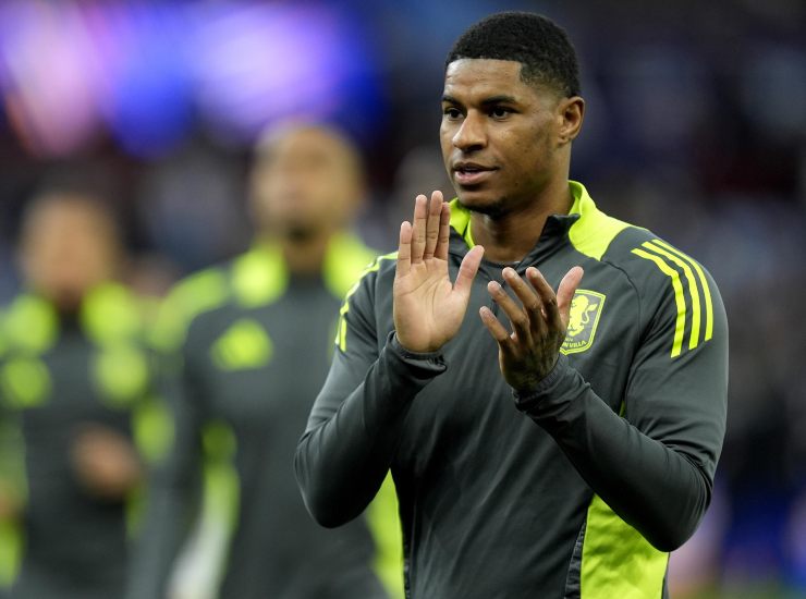 Rashford in primo piano