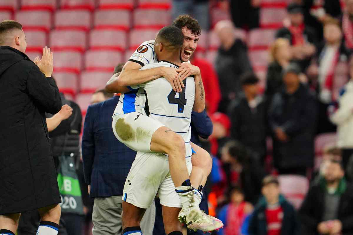 Hien esulta con Ruggeri