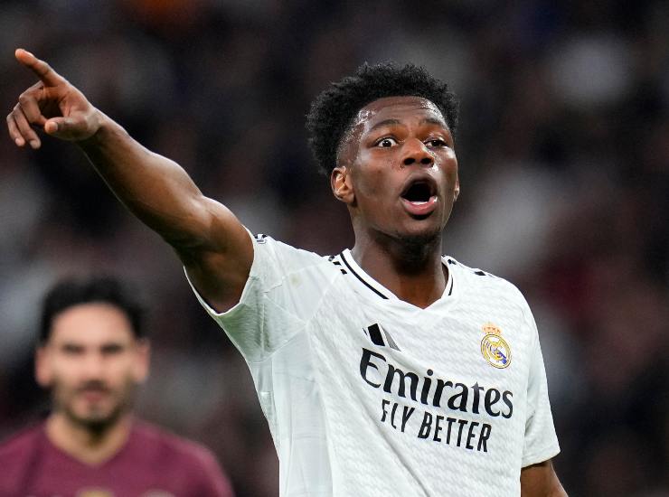 Tchouameni durante una partita