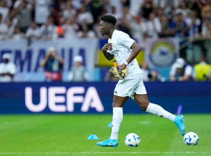 Tchouameni durante una partita