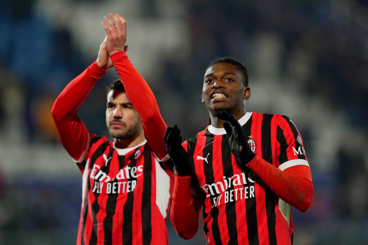 Theo Hernandez e Rafael Leao