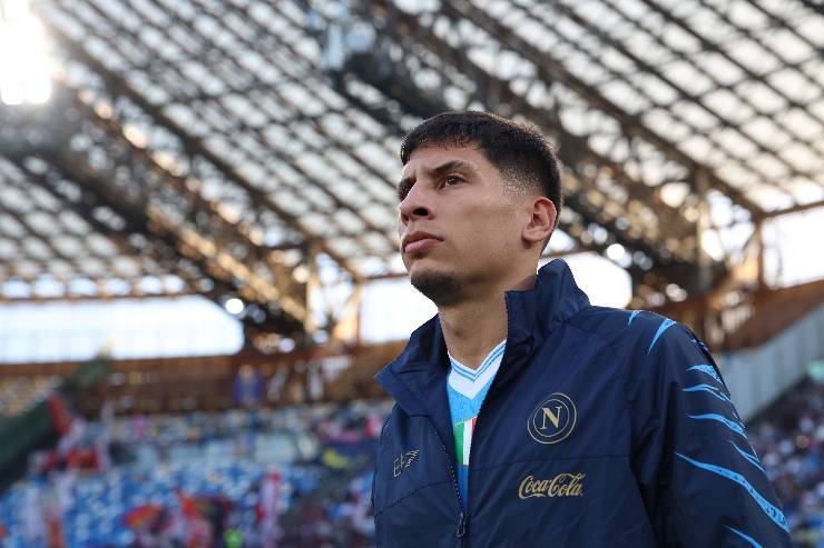 Mathias Olivera, esterno del Napoli