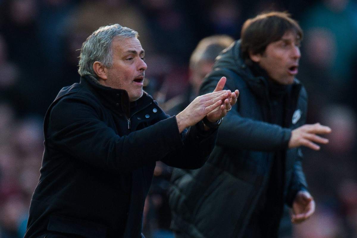 Mourinho e Conte protestano