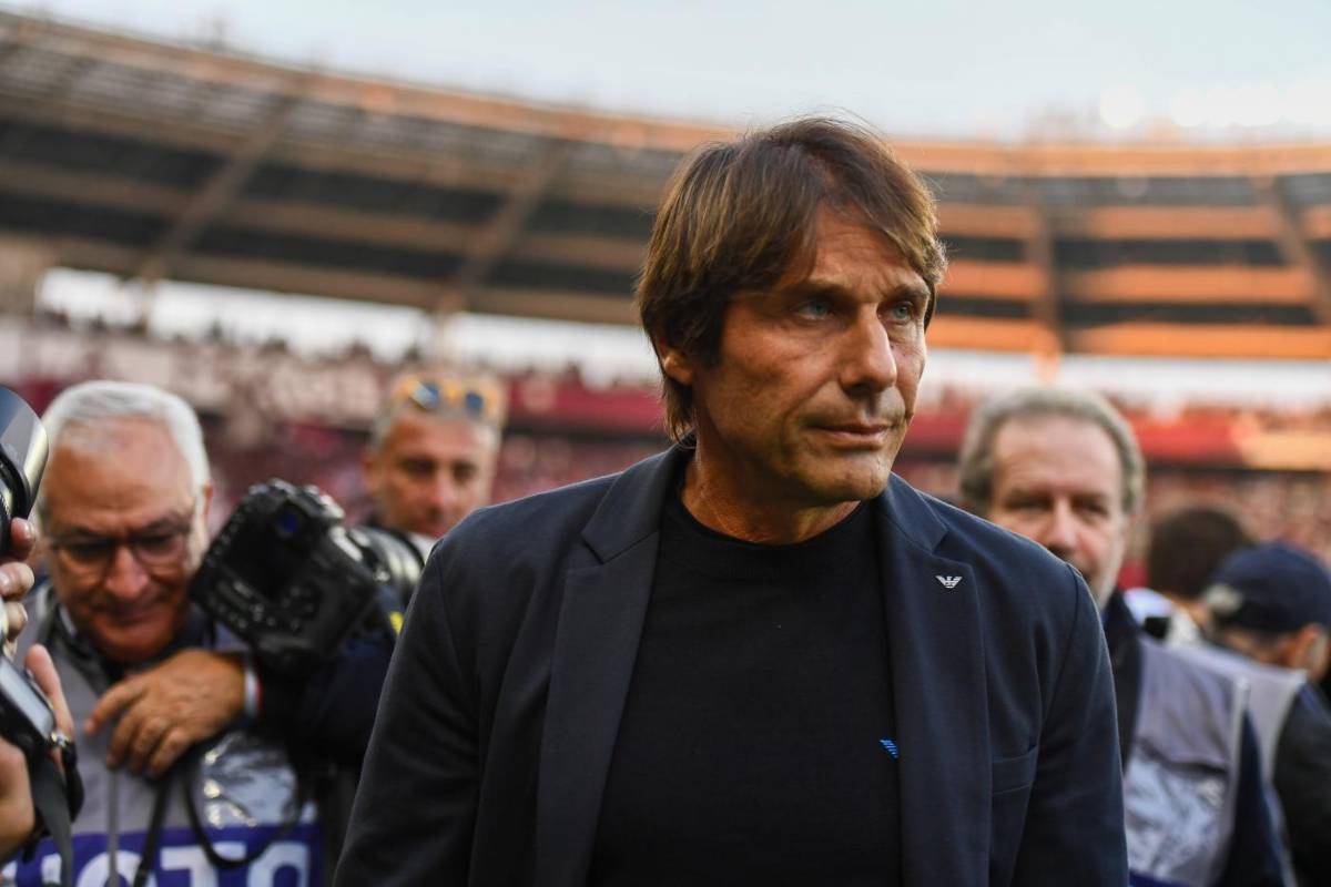 Antonio Conte prima di Torino-Napoli