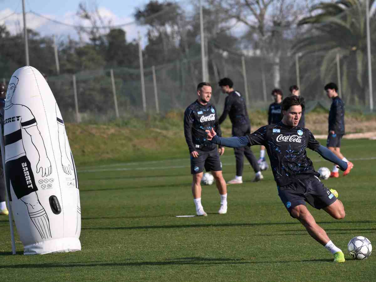 Allenamento Napoli