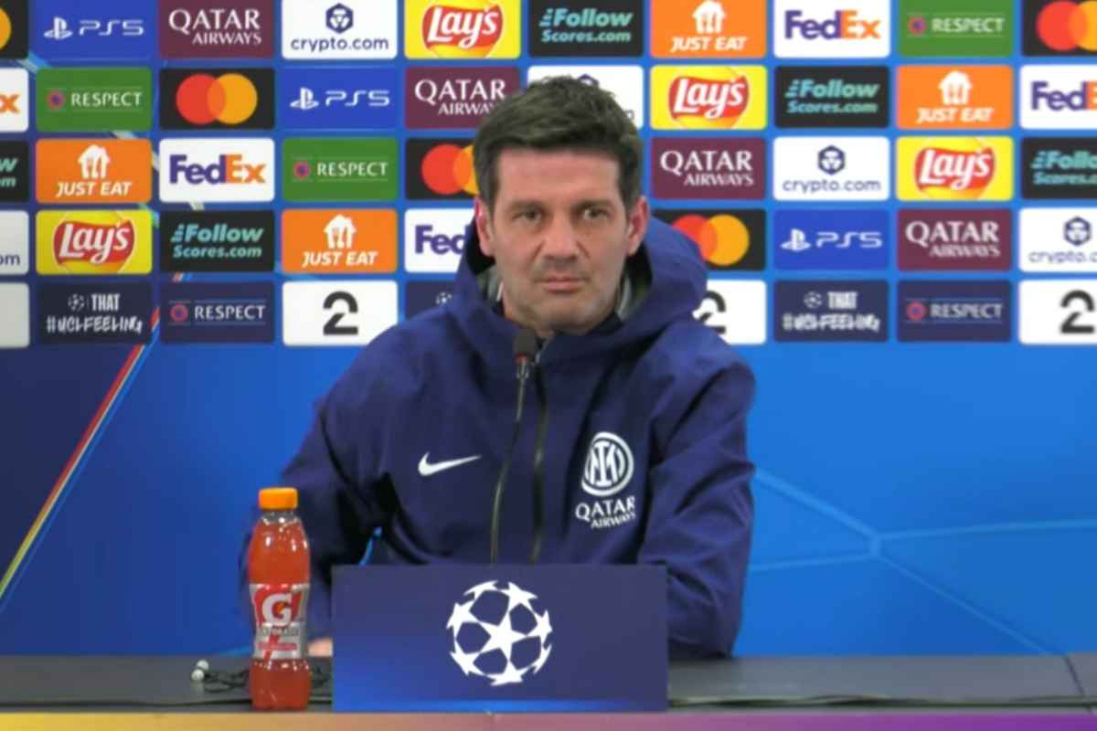 Christian Chivu in conferenza stampa 