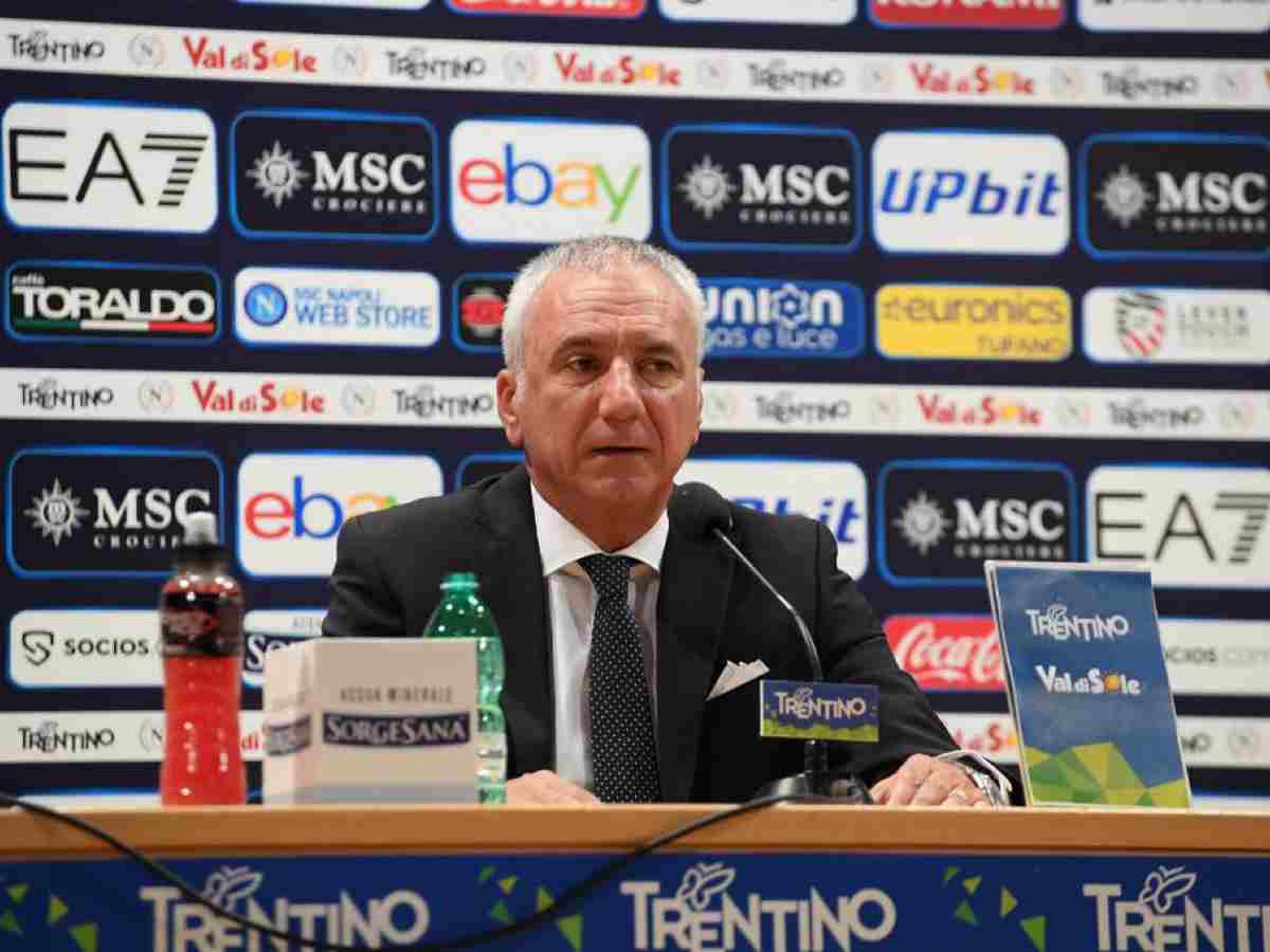 Meluso in conferenza stampa