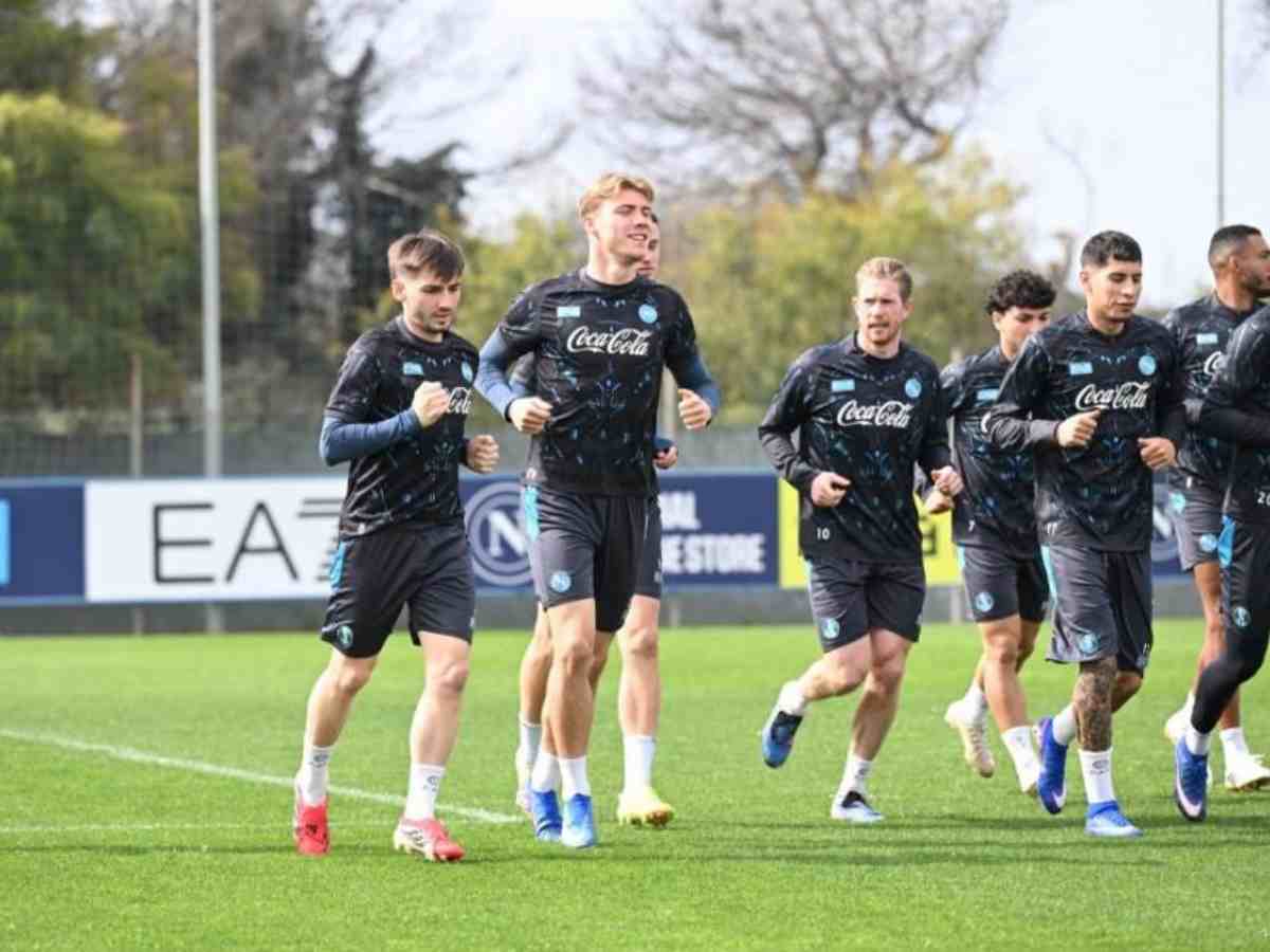 Allenamento Napoli  
