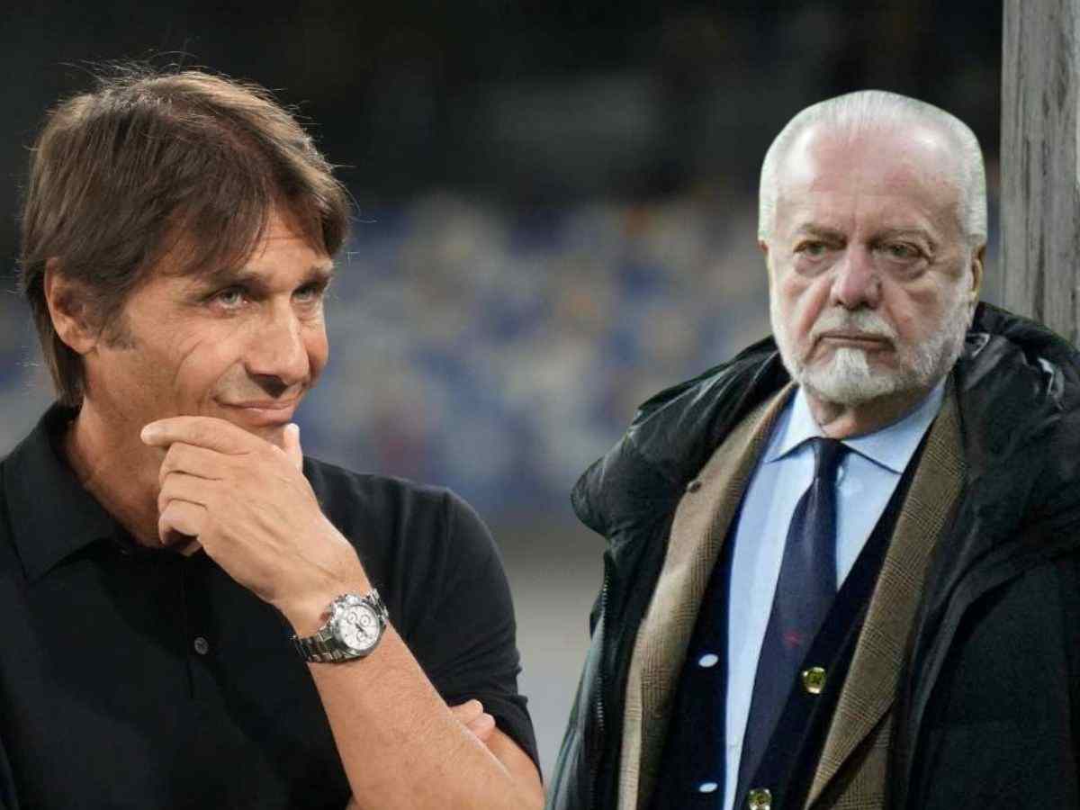Antonio Conte e Aurelio De Laurentiis