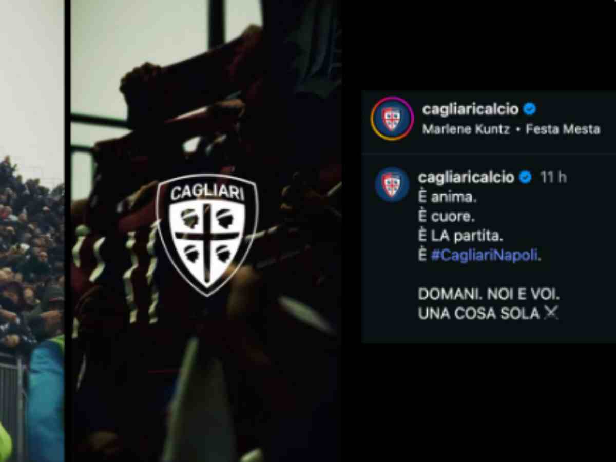 Cagliari Napoli LA partita
