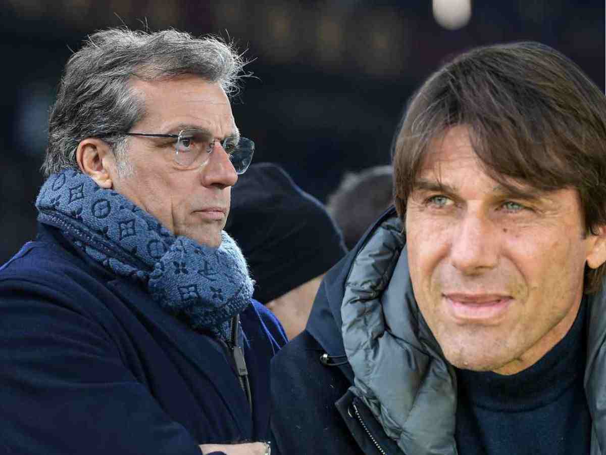 Cristiano Giuntoli e Antonio Conte 
