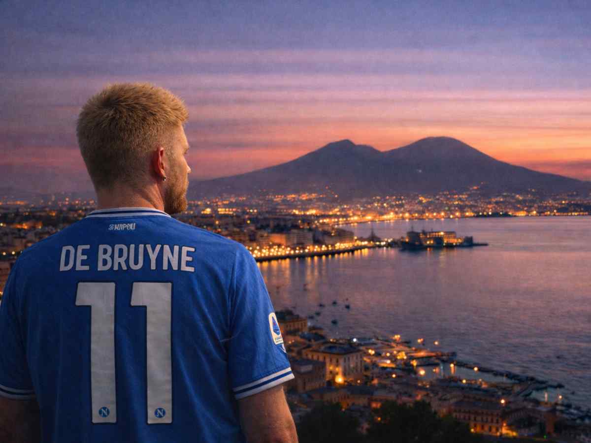 Kevin De Bruyne guarda Napoli