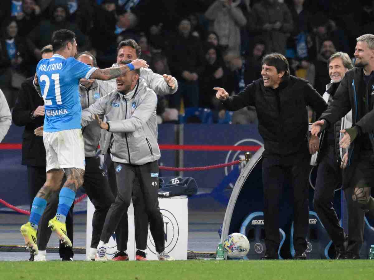 Napoli esulta per il gol