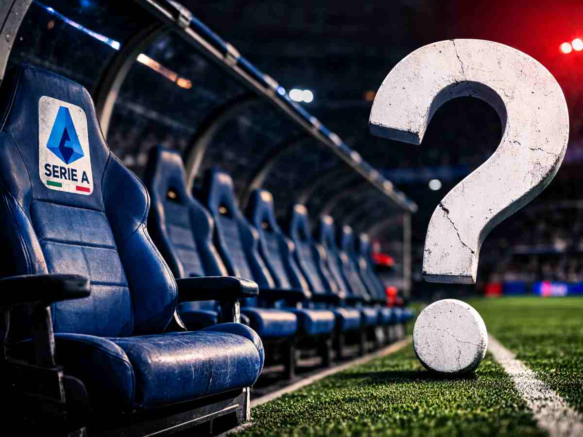 Panchina Serie A, immagine creata con AI