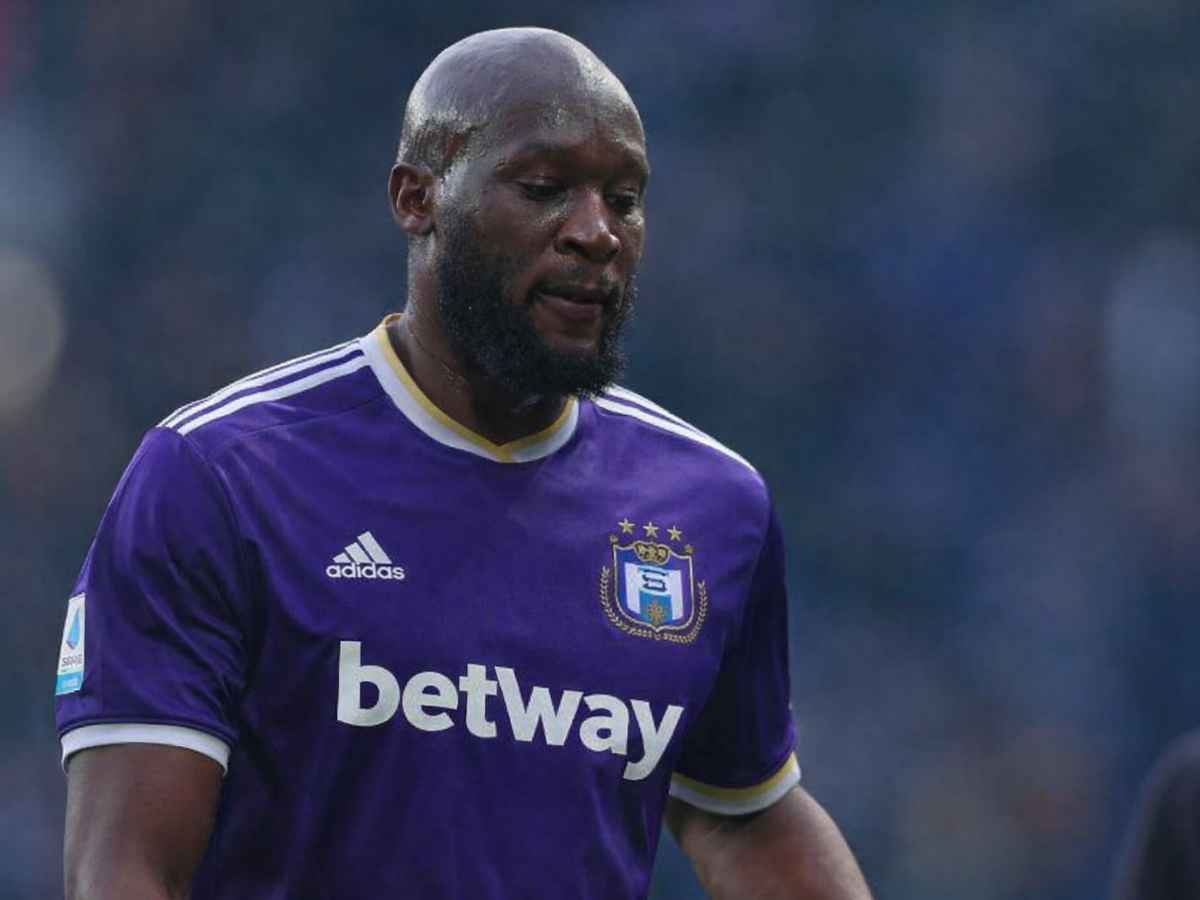 Romelu Lukaku all'Anderlecht