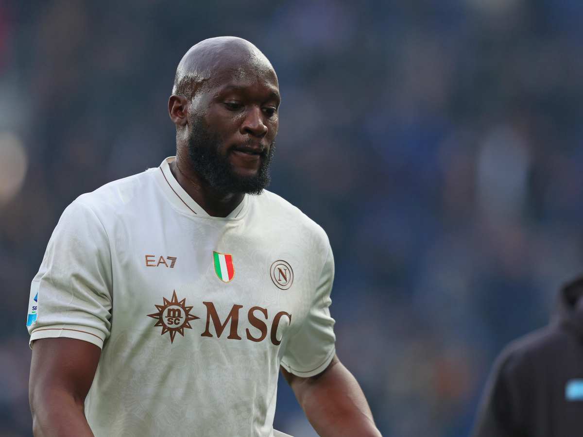 Romelu Lukaku in maglia bianca 