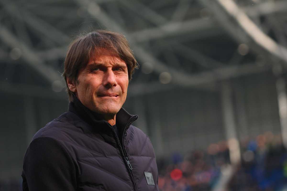 Antonio Conte in primo piano