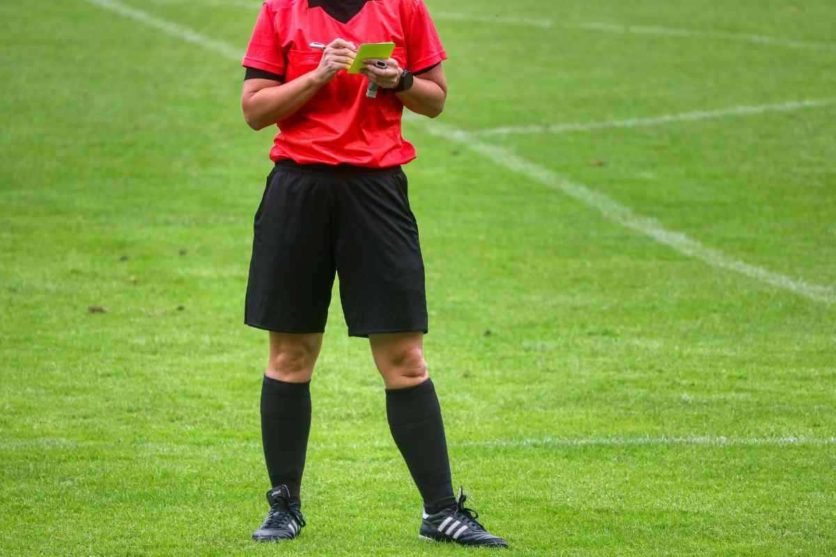 Un Arbitro in azione