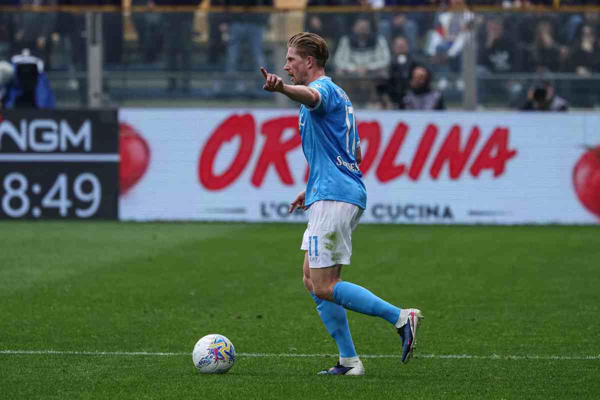 Kevin De Bruyne in azione
