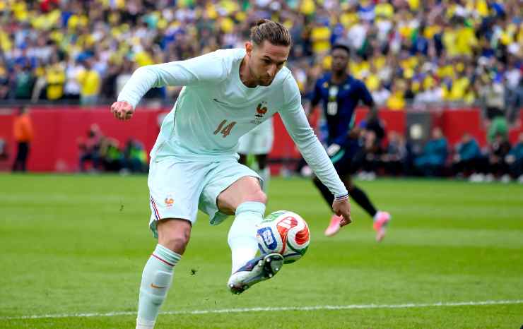 Adrien Rabiot in azione