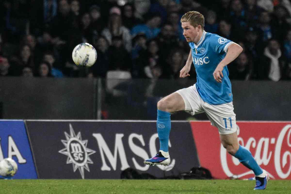 Kevin De Bruyne in azione