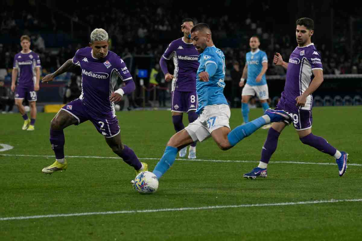 Leonardo Spinazzola in azione