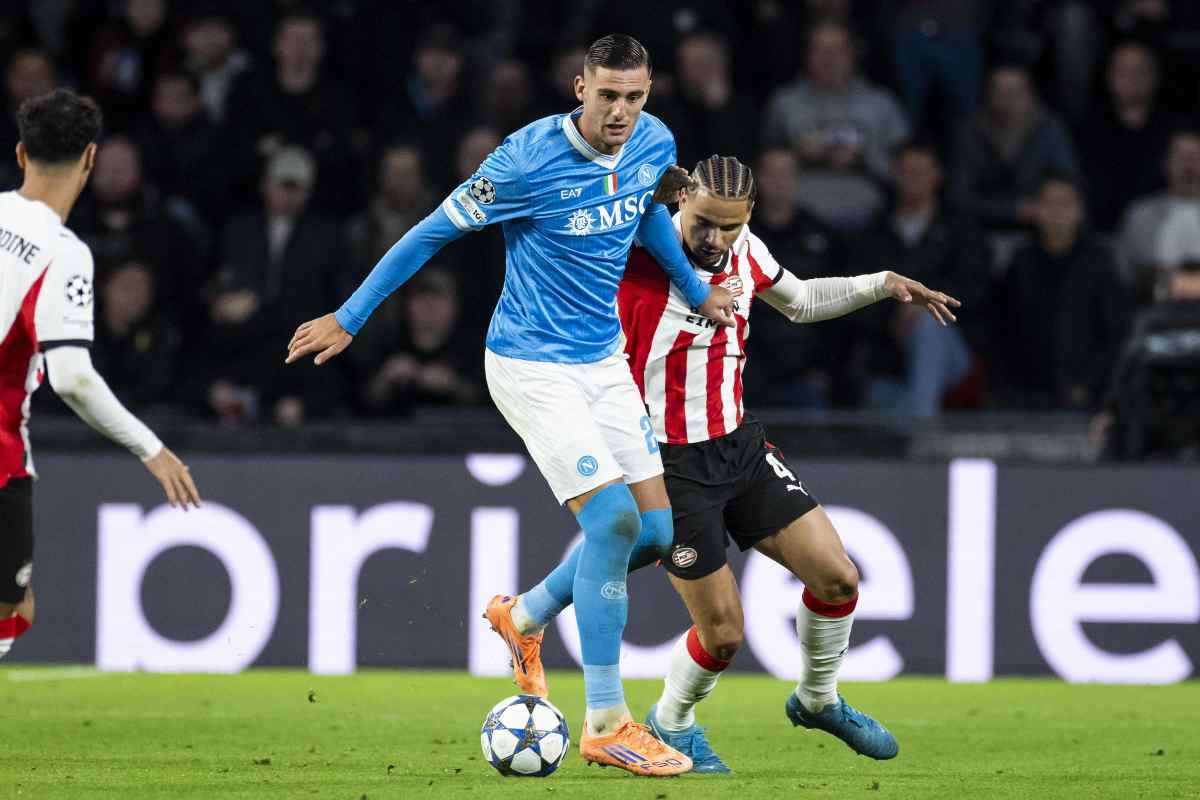 Lorenzo Lucca in azione