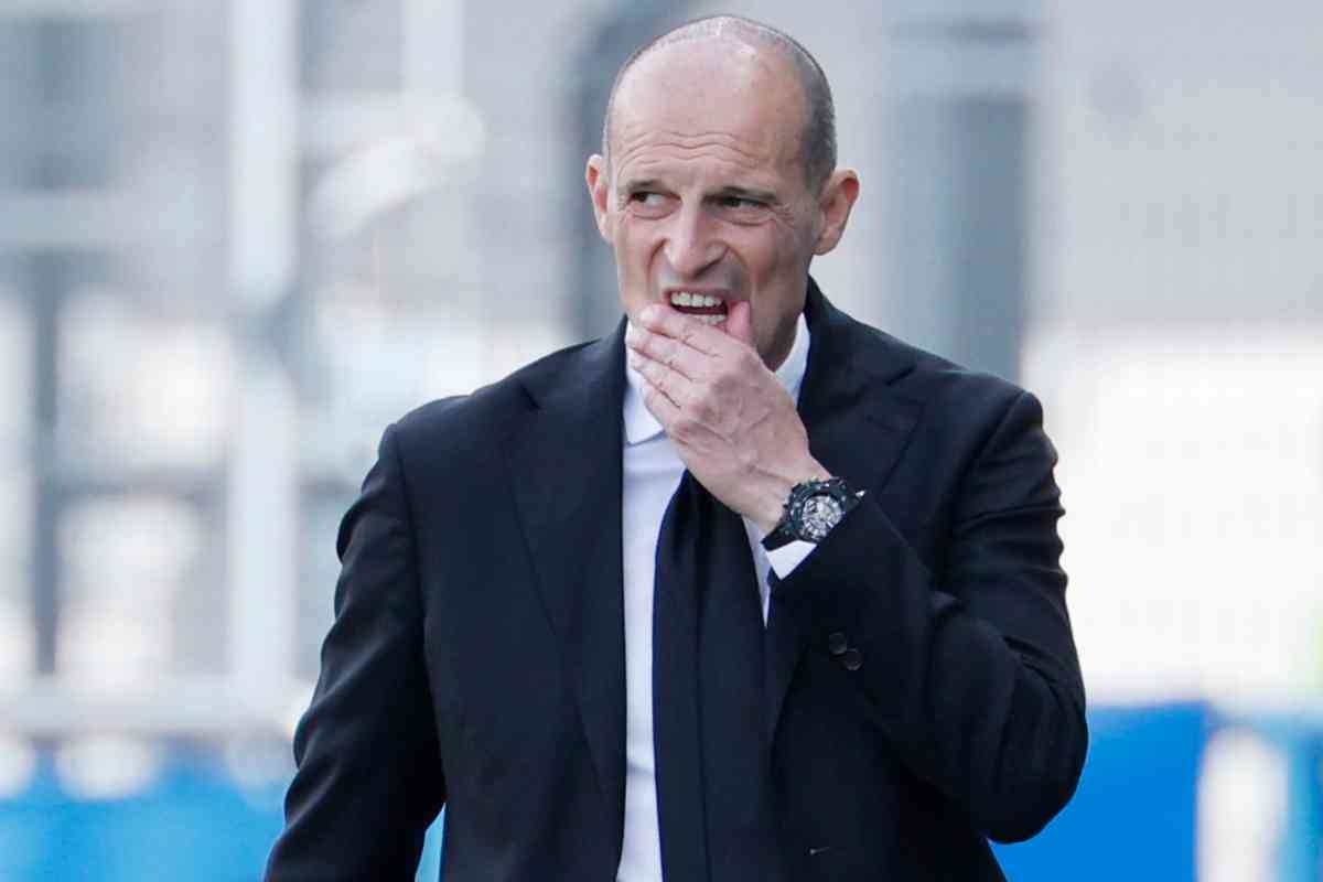 Max Allegri perplesso