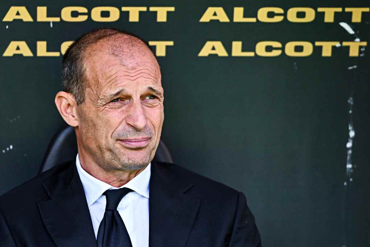 Max Allegri in primo piano