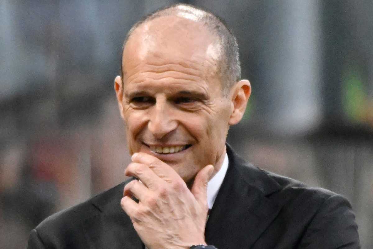 Max Allegri in primo piano