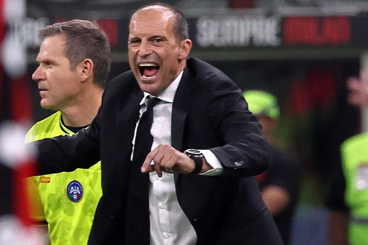 Max Allegri esulta